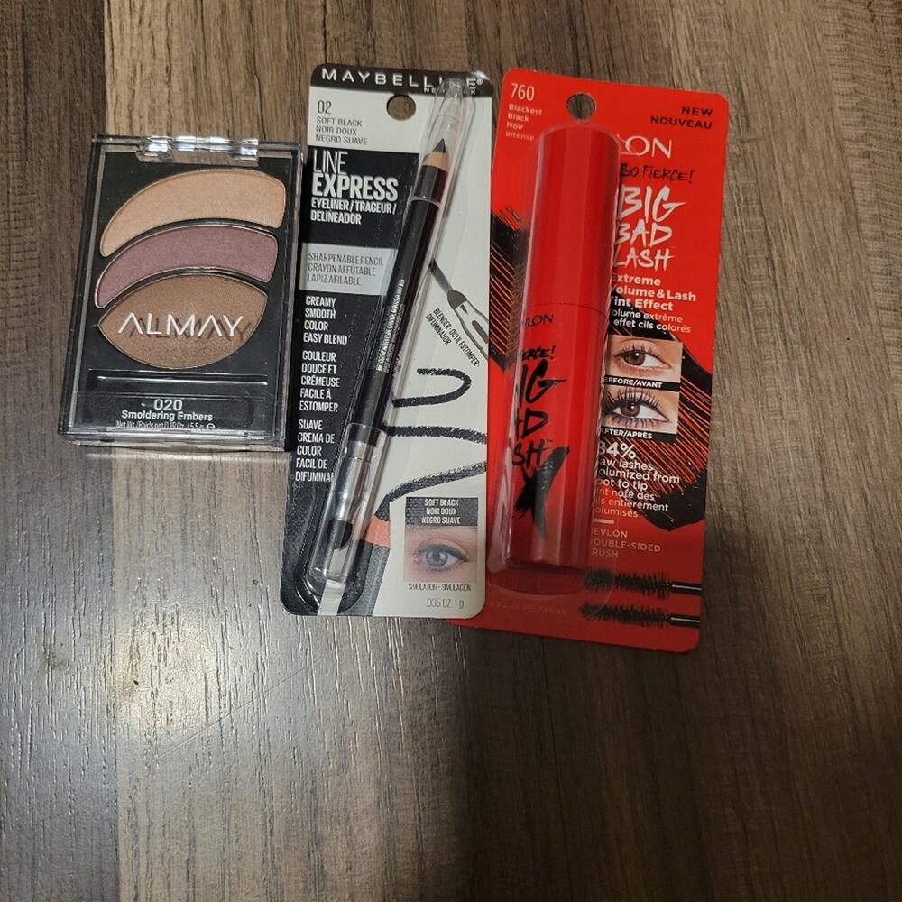 Almay Maybelline Revlon makeup bundle